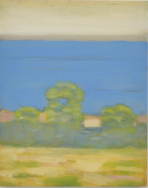 サンティ・アレルッツォ Paesaggio con alberi