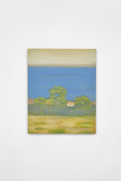 Santi Alleruzzo Paesaggio con alberi